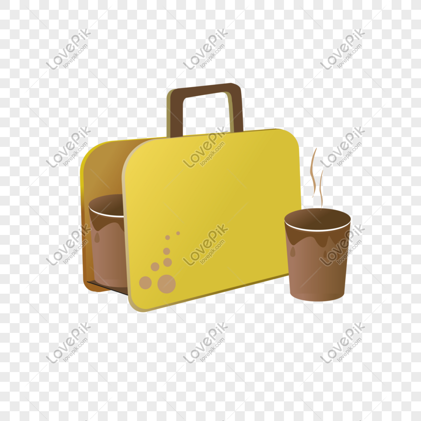 Download Yellow Coffee Bag Hand Drawn Illustration Png Image Picture Free Download 611631504 Lovepik Com PSD Mockup Templates