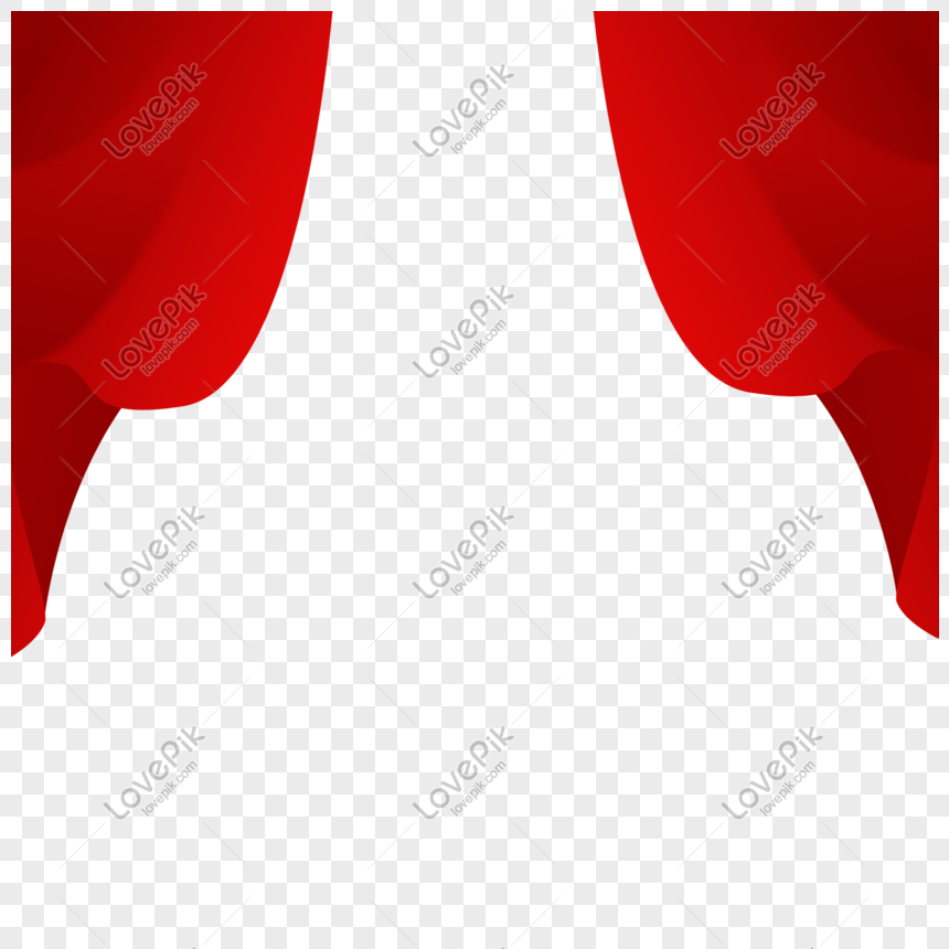 Festive Red Curtain Free Map PNG Picture And Clipart Image For Free ...