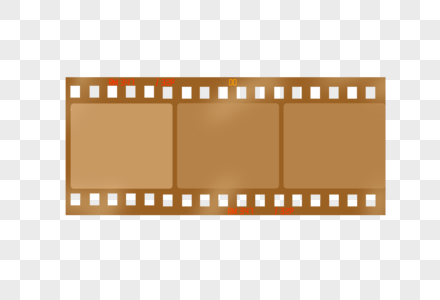 brown film strip png