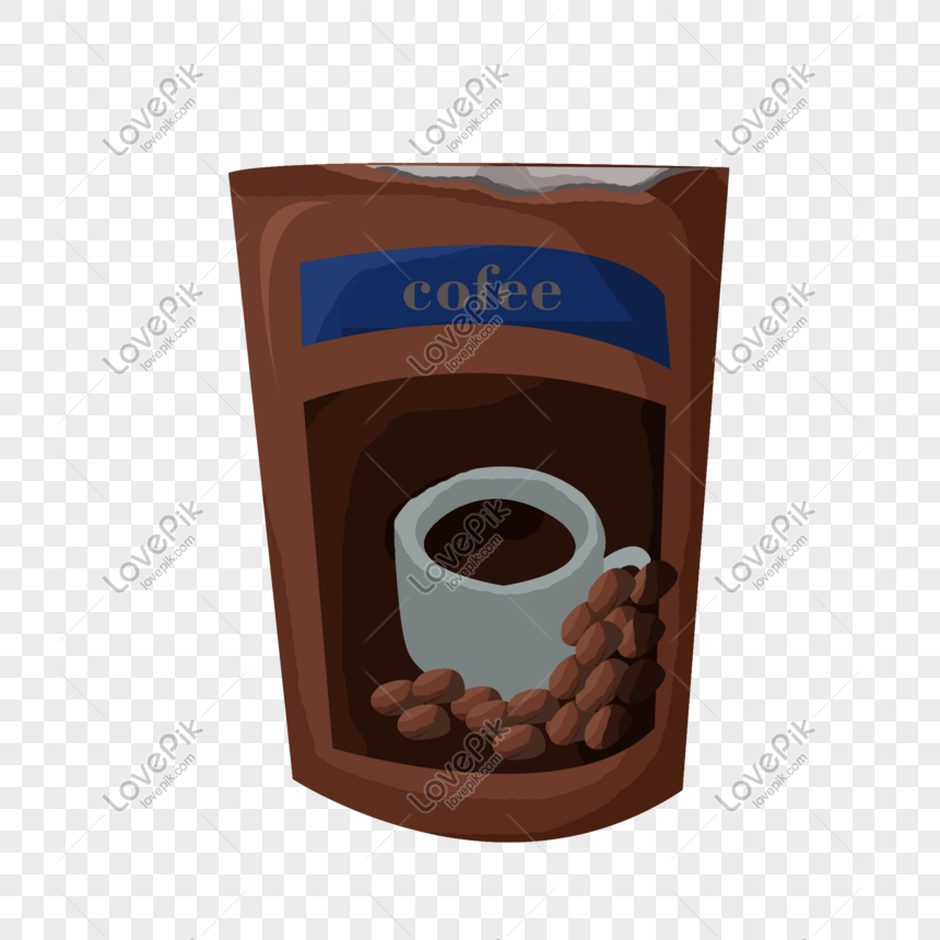 Tangan Kopi Hitam Tangan Menggambar Ilustrasi Gambar Unduh