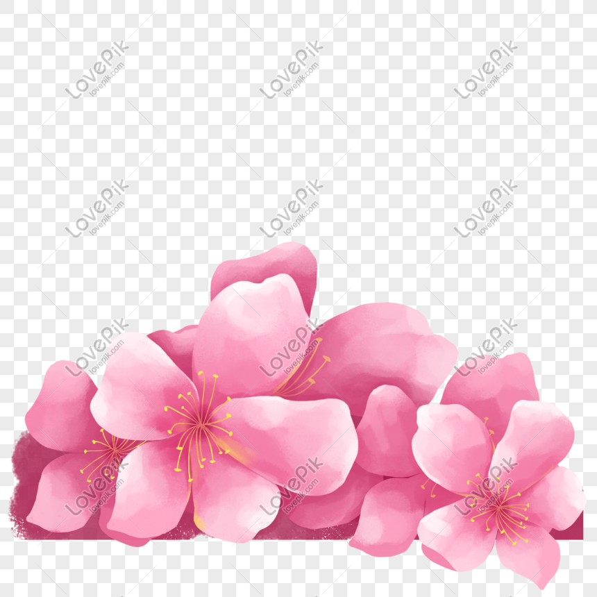 Bunch Of Pink Flowers Free Illustration Png Image Picture Free Download 611631943 Lovepik Com