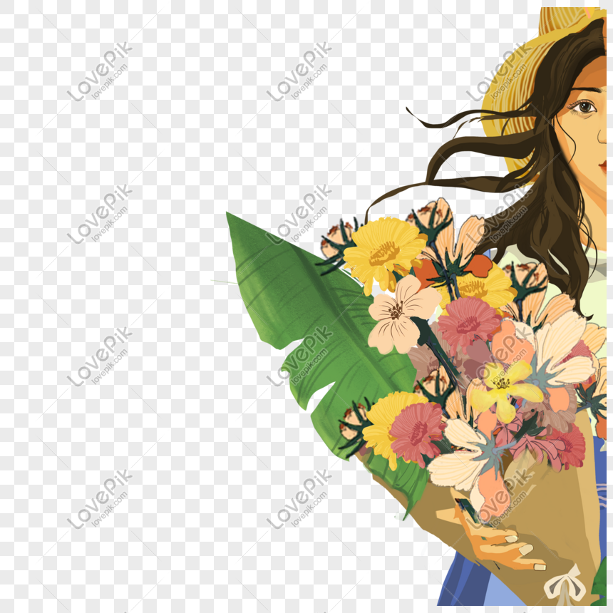 Người phụ nữ cầm bó hoa tóc dài: Tóc dài càng thêm rực rỡ khi được trang trí bằng những bông hoa tươi sáng. Hình ảnh này rất phù hợp cho những người yêu thích tóc dài và muốn thể hiện sự nữ tính của mình. Hãy cùng xem người phụ nữ trong hình ảnh này cầm trên tay bó hoa tóc dài mà nở rộ trong ánh nắng.