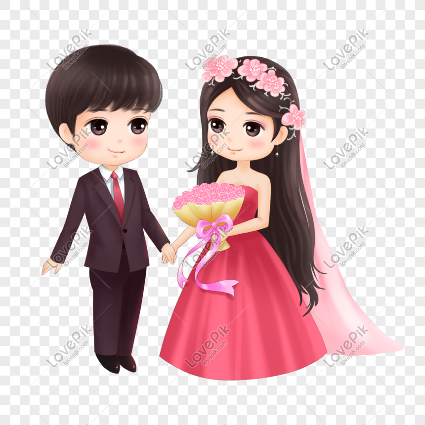 Valentines Day Couple Cartoon Wedding Comics PNG Hd Transparent Image And  Clipart Image For Free Download - Lovepik | 611642694