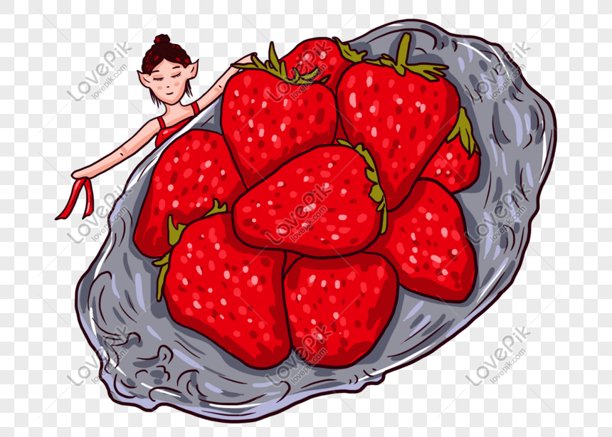 Hình ảnh vẽ tay hoạt hình trái cây dâu tây dễ thương và tấm minh họa đáng yêu này sẽ khiến bạn thích thú ngắm nhìn. Hãy cất công học vẽ để có thể vẽ được những hình ảnh đáng yêu như thế này.