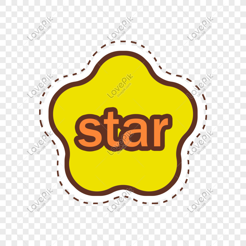 Star Color Cartoon Icon Illustration, Stars, Cartoon, Cartoon Stars ...