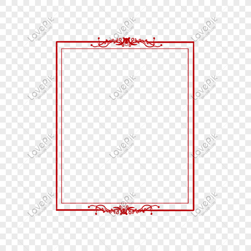 Hand Drawn New Year Beautiful Border PNG Picture And Clipart Image For ...