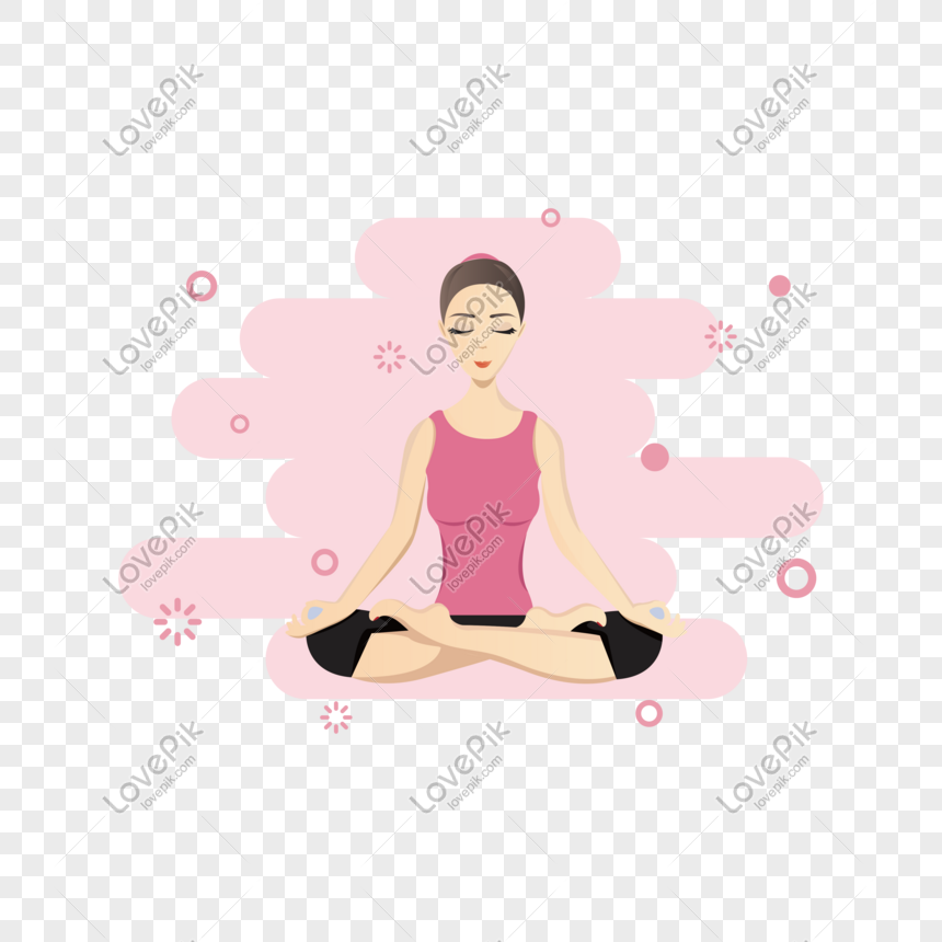 Vector Hand Drawn Cartoon Yoga Png Image Picture Free Download 611713025 Lovepik Com