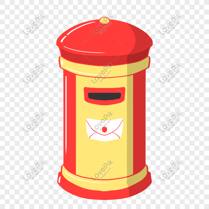 Red Yellow Cartoon Postbox Illustration PNG Image Free Download And Clipart  Image For Free Download - Lovepik | 611695631