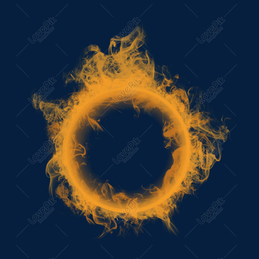 Fire Circle png download - 540*600 - Free Transparent Flame png