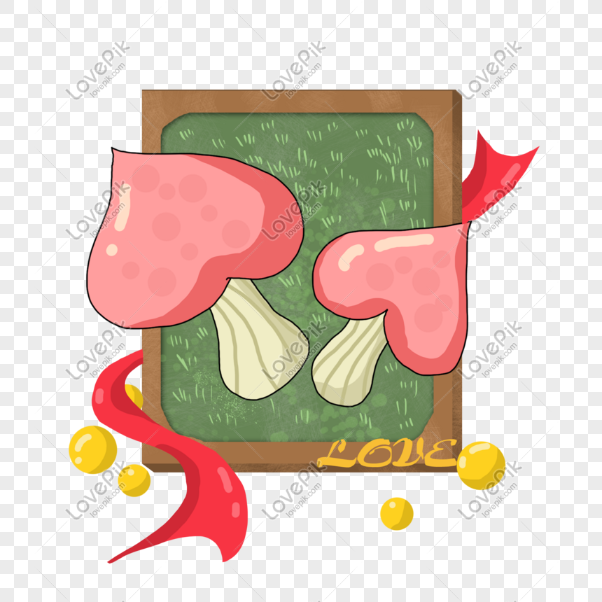 Hand Drawn Valentine Mushroom Illustration Png Image Picture Free Download 611700073 Lovepik Com