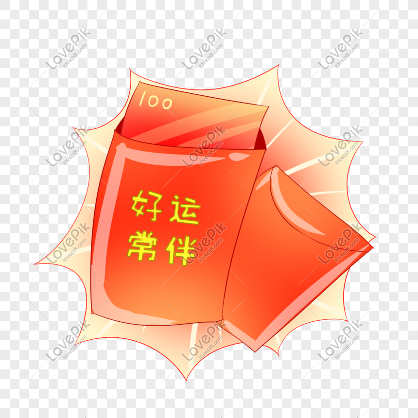 Premium Vector  Hand grab red envelope for lucky fortune chinese new year  festival