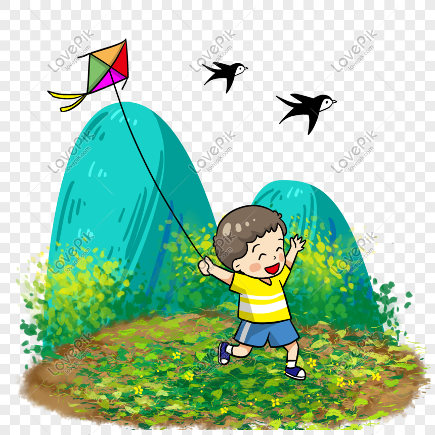 How to draw boy flying kite | Uttarayan drawing | Festival | उत्तरायण का  चित्र | ઉત્તરાયણ નું ચિત્ર - YouTube