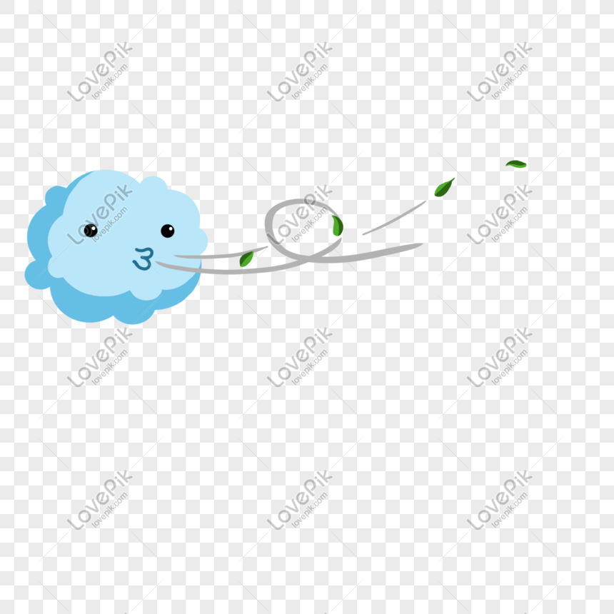 Dibujado A Mano Dibujos Animados Nubes Soplando Hojas Imagenes De Graficos Png Gratis Lovepik