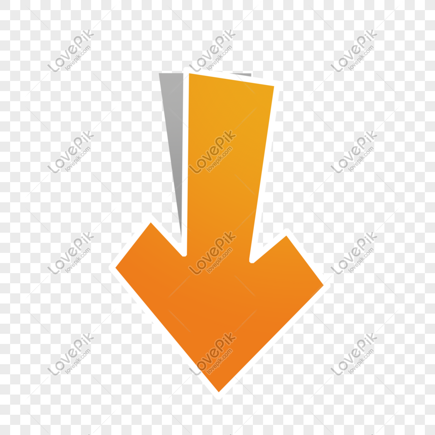 Cartoon Paper Shadow Colorful Arrow Free Icon, Arrow, Icon, Cartoon ...