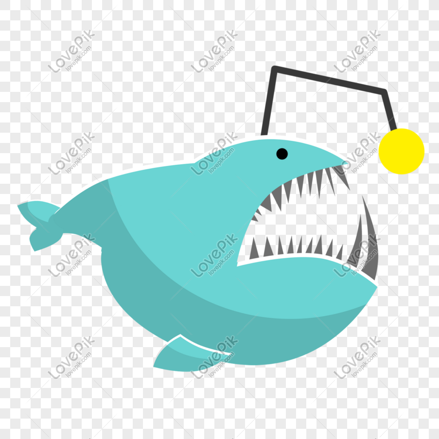 Hand Drawn Seafood Shark Illustration PNG Transparent And Clipart ...