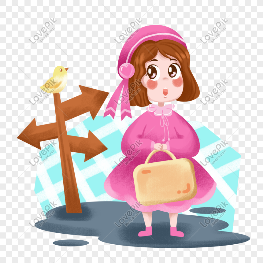 lost girl clipart