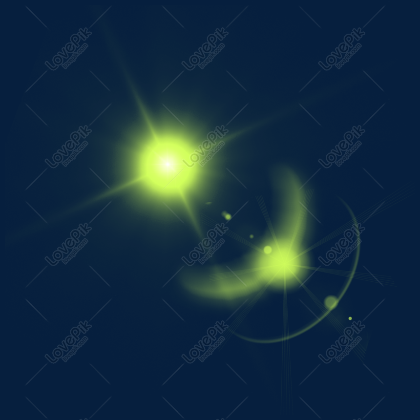 Green Light Effect Psd Transparent Bottom PNG Image Free Download
