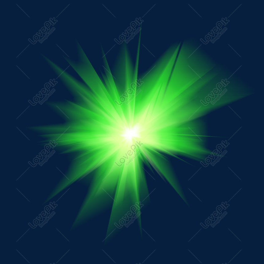 Green Flare (PSD)