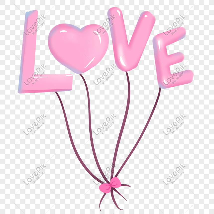 ピンクのラブバルーンイラストイメージ グラフィックス Id Prf画像フォーマットpsd Jp Lovepik Com