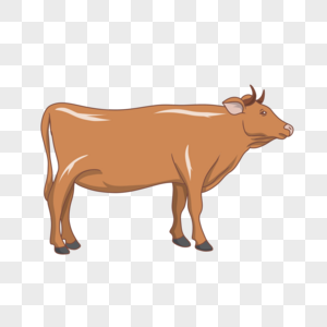 Brown Cow PNG Images With Transparent Background | Free Download On Lovepik
