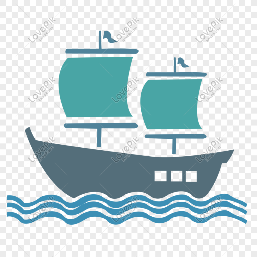 Cartoon hand drawn plane sailboat, Sailing, cartoon, plane png image