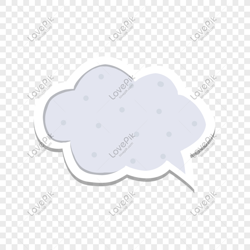 Cloud Purple Cartoon Dialog PNG Image Free Download And Clipart Image ...