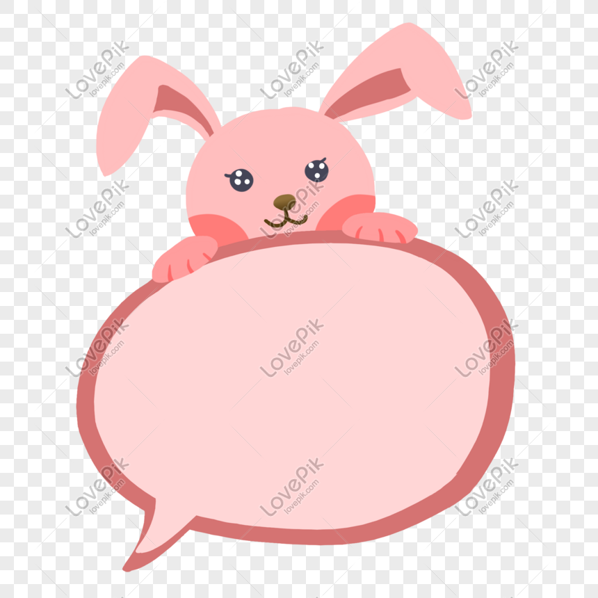 Hình ảnh Pink 12 Zodiac Bunny Cartoon Vẽ Tay Biên Giới PNG Miễn Phí Tải Về  - Lovepik