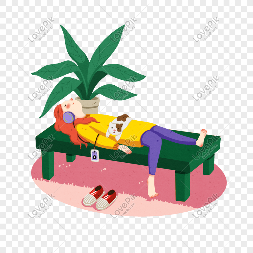 the napping house clipart png