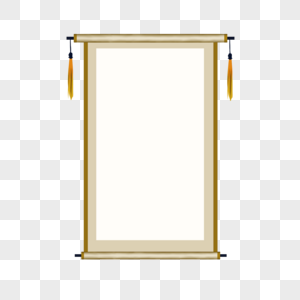 white scroll png