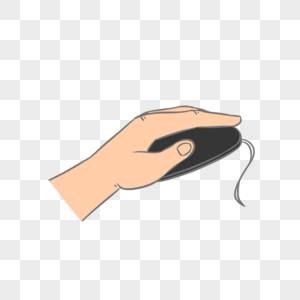 mouse hand transparent