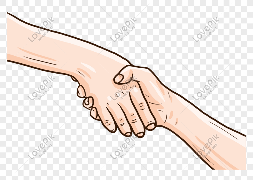 Hand Drawn Cartoon Friendship Handshake Free PNG And Clipart Image For Free  Download - Lovepik | 611710029