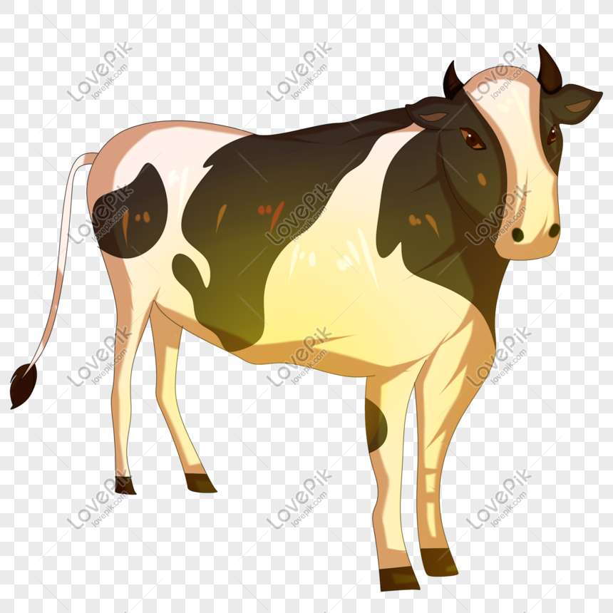 Cute Cow Hand Drawn Illustration PNG Image And Clipart Image For Free  Download - Lovepik | 611711808