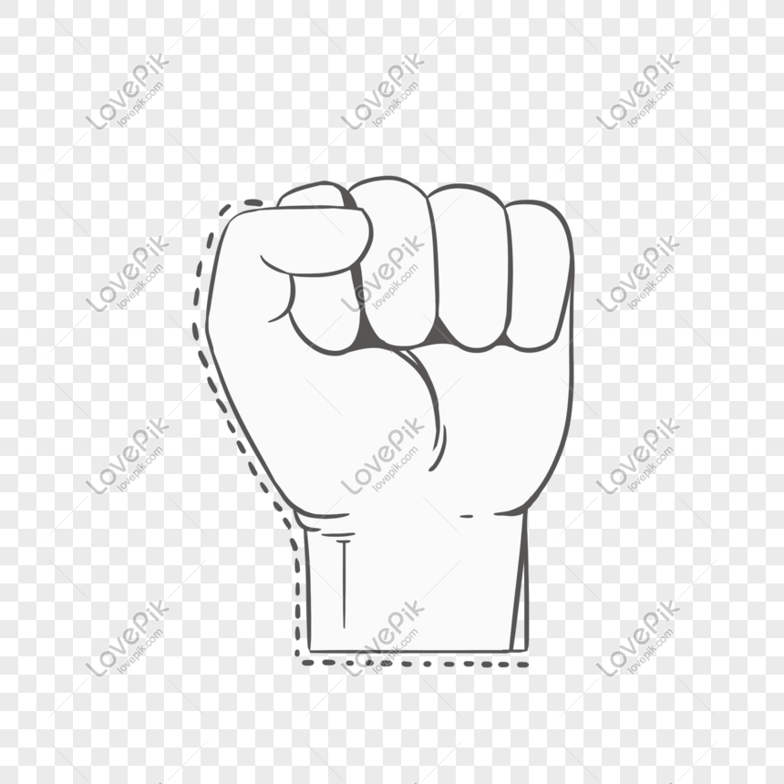 White Fist Pump Cartoon Element PNG Picture And Clipart Image For Free  Download - Lovepik | 611710195