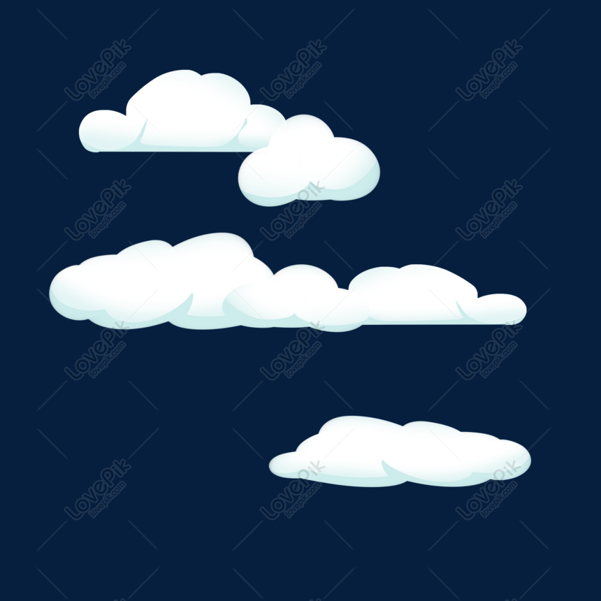 Cloud White Clouds Cartoon Sky PNG White Transparent And Clipart Image For  Free Download - Lovepik | 611743622