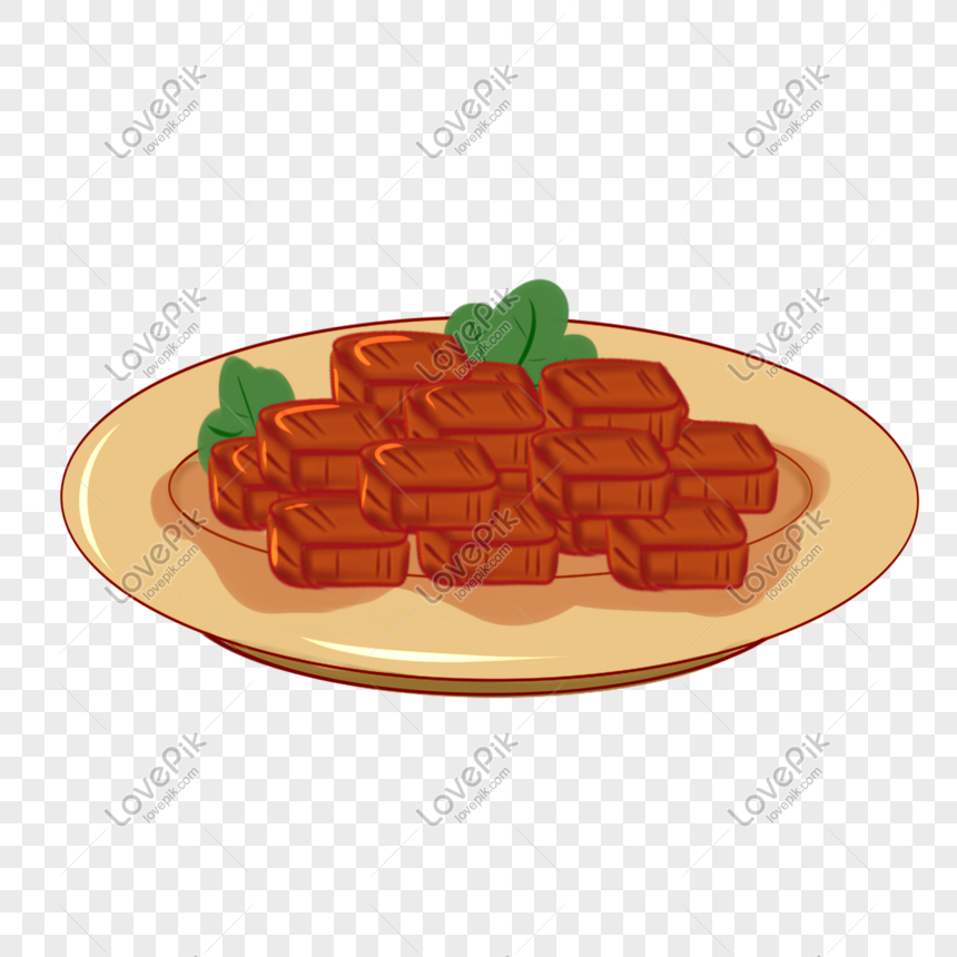 Hand Drawn Dinner Fresh Meat Illustration PNG Picture And Clipart Image ...