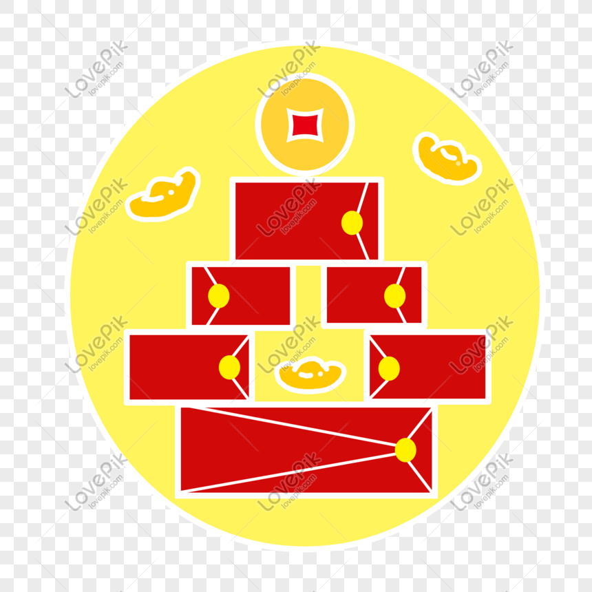 Red Envelope Drawing Icon, PNG ClipArt Image