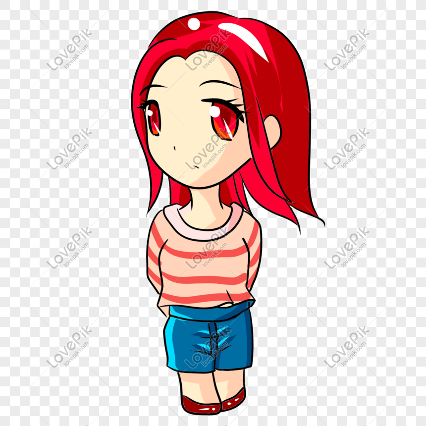 Tall Clipart Medium Height - Short Hair Girl Clipart, HD Png Download ,  Transparent Png Image - PNGitem
