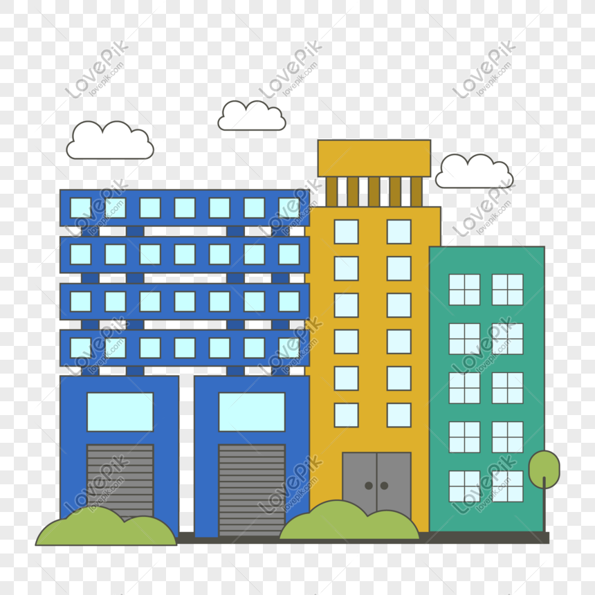 Cartoon Wind City High Rise Residential Building PNG White Transparent And  Clipart Image For Free Download - Lovepik | 611743982
