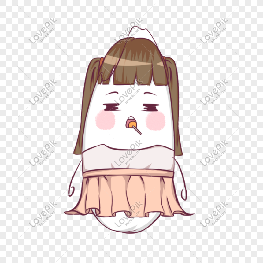 Hand Painted Cartoon Cute Rice Expression Series 8 PNG Hd Transparent ...