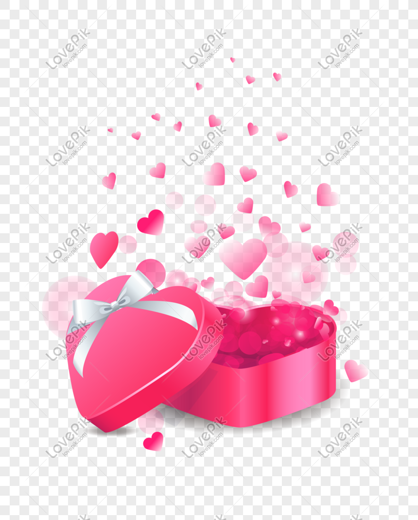 Free Vector, Pink gift background