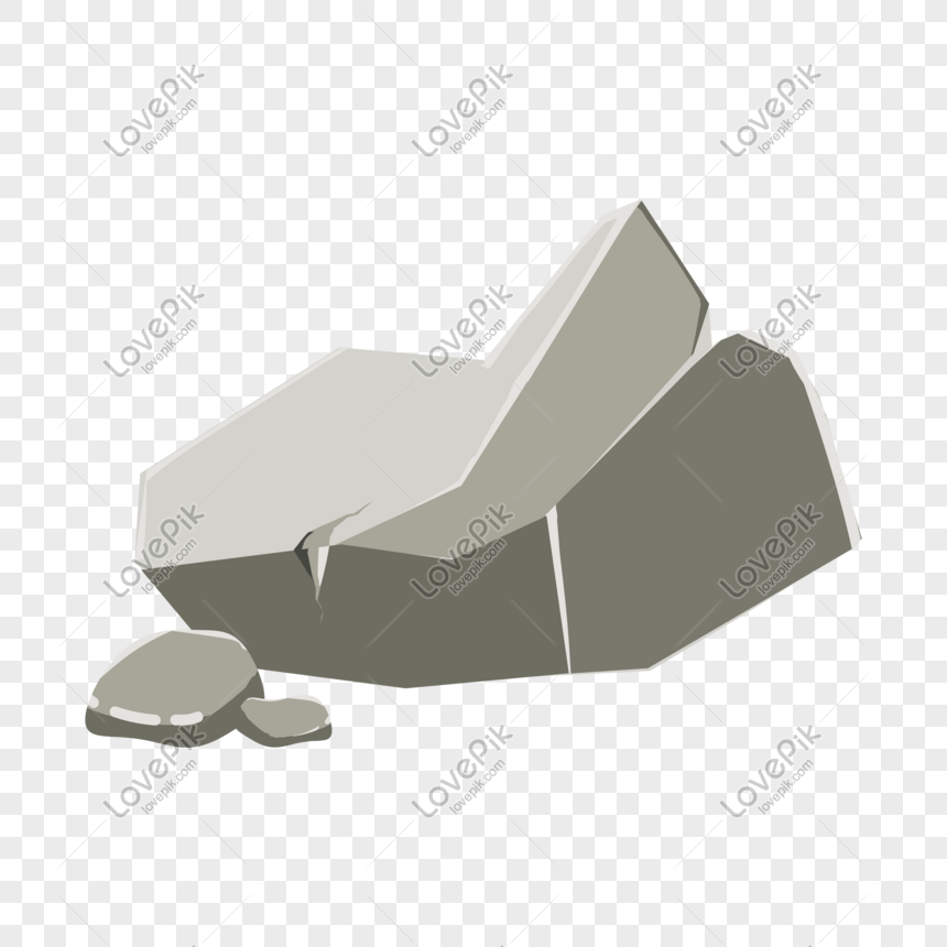 Cartoon Hand Drawn Geometric Broken Big Rock PNG Transparent Background And  Clipart Image For Free Download - Lovepik | 611717470