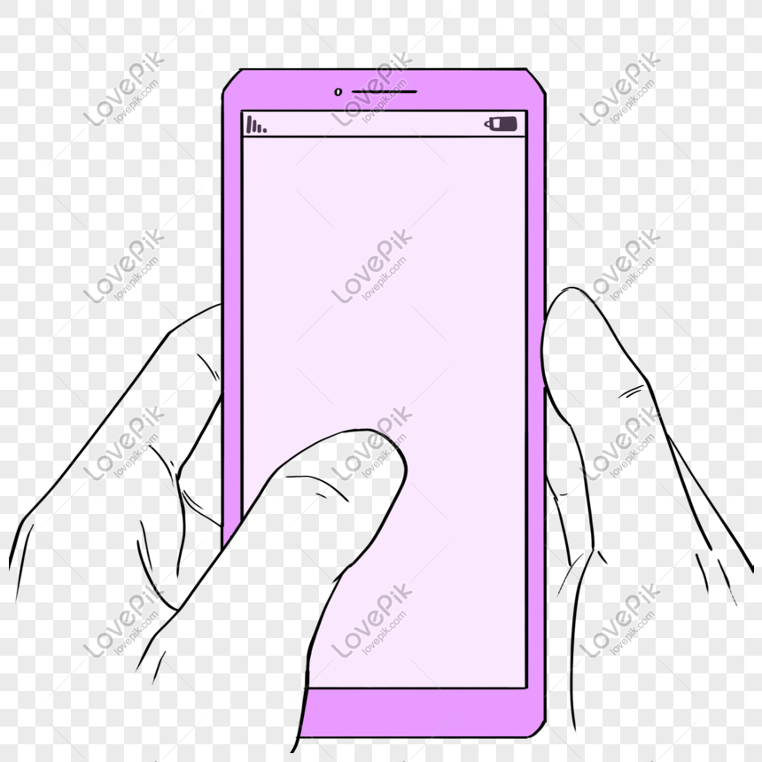 How to Draw a MOBILE PHONE EASY Step by Step - YouTube