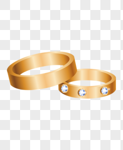 gold rings png