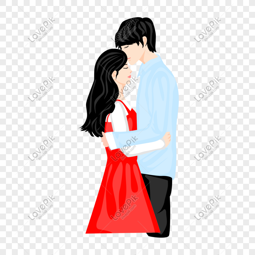 Vector Hand Drawn Cartoon Couple Free PNG And Clipart Image For Free  Download - Lovepik | 611747099