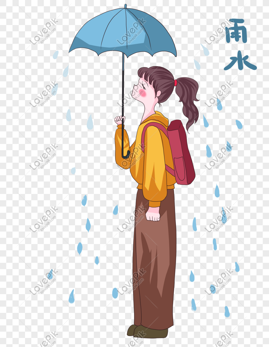 spring rain umbrella