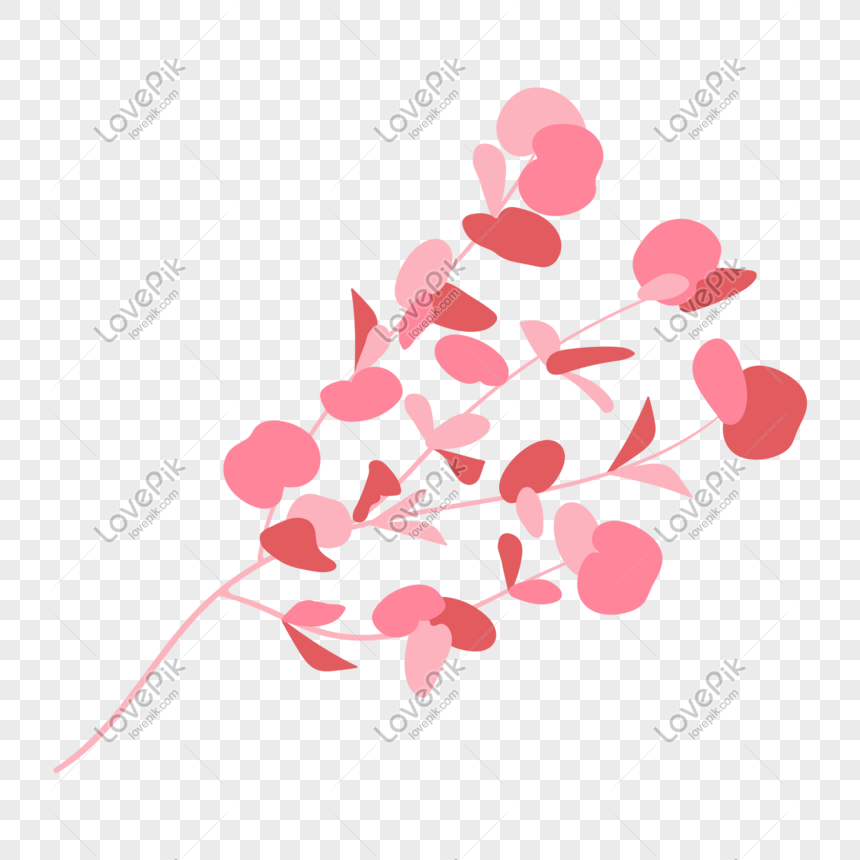 hand painted pink romantic wedding leaves decoration png image picture free download 611757810 lovepik com lovepik