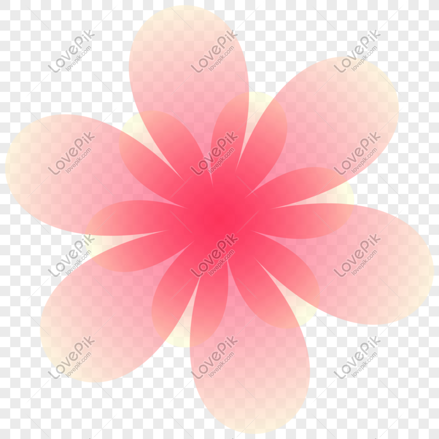 light pink flowers clip art