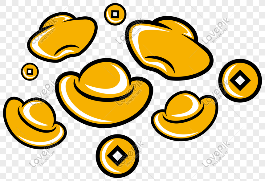 Download free đồng tiền vàng trang trí vector đẹp mới nhất file SVG, AI,  JPG, PDF, EPS, PNG