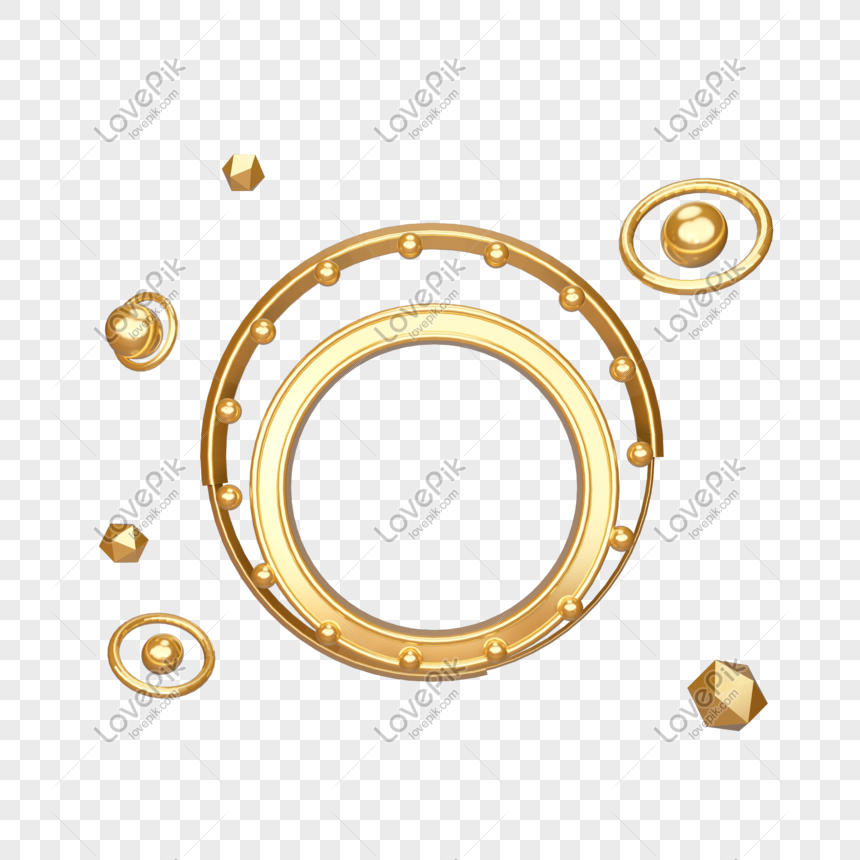 emas  lingkaran  logo warna emas 