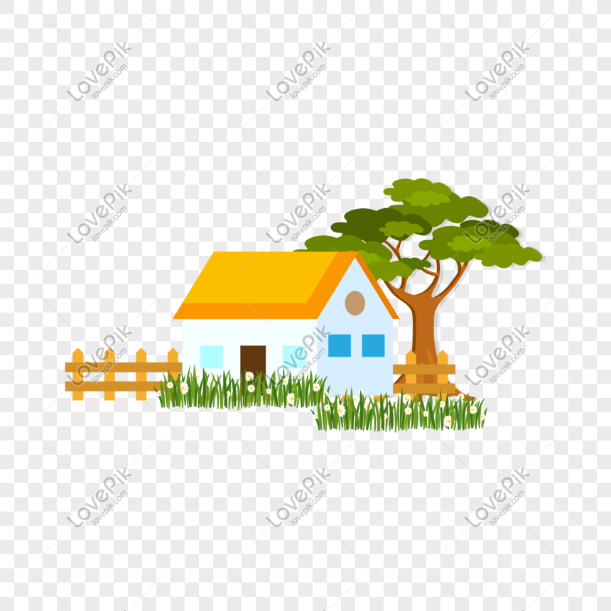 Vector Hand Drawn Cartoon House Png Image And Psd File For Free Download Lovepik 611763660
